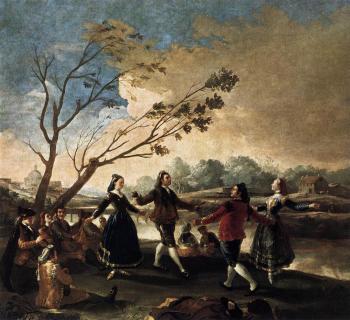 弗朗西斯科 德 戈雅 Dance of the Majos at the Banks of Manzanares